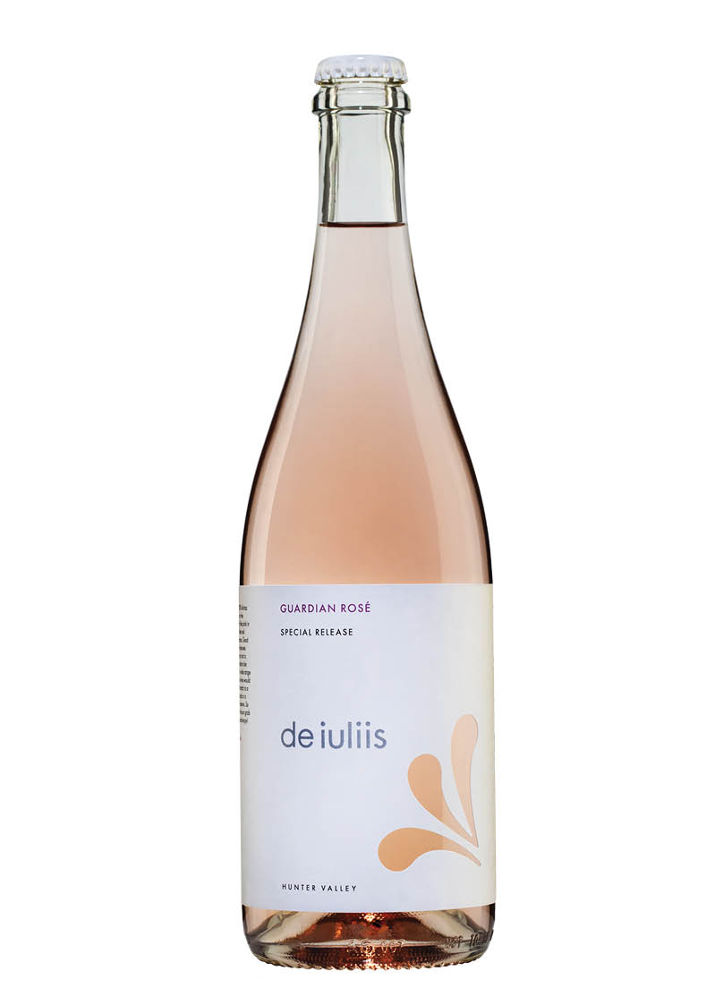 A bottle of 2023 De Iuliis Hunter Valley Sparking Rose