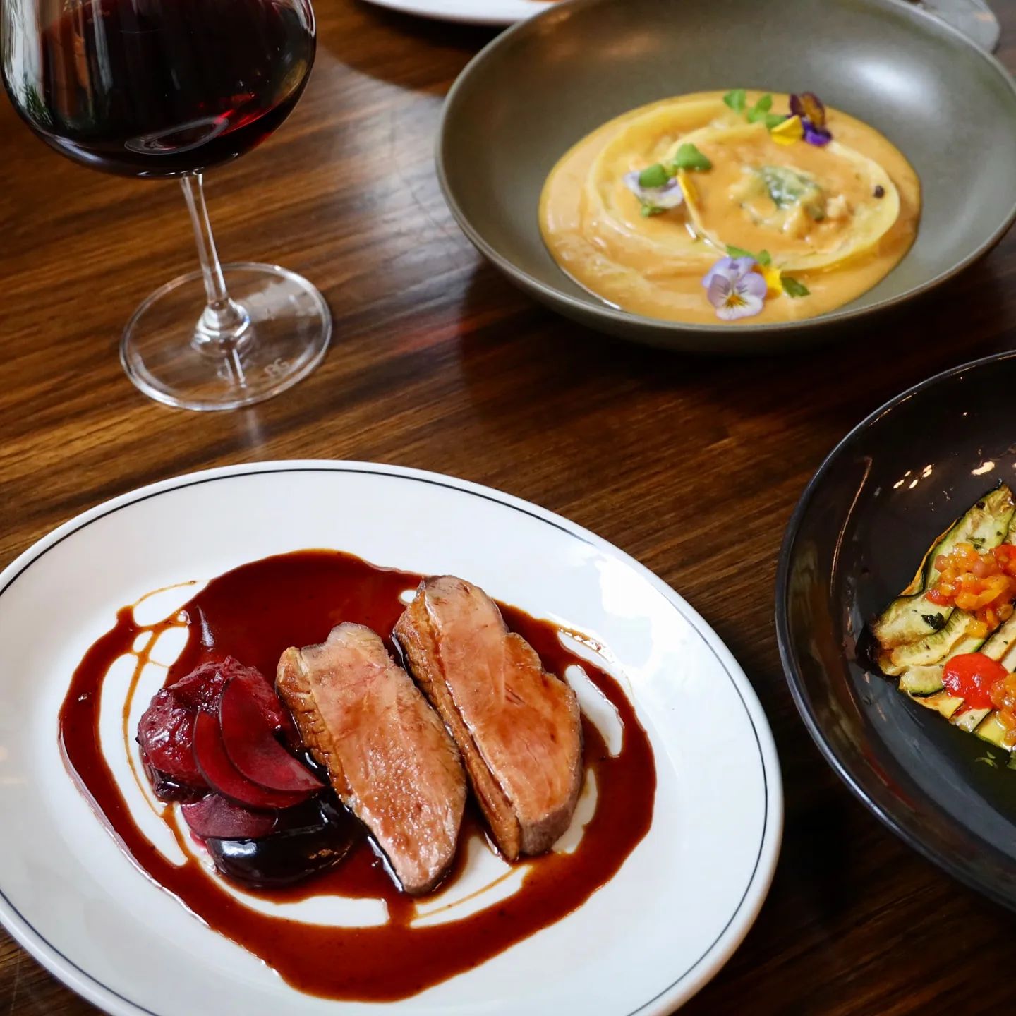 A dining menu paired perfectly with Hunter Valley wines