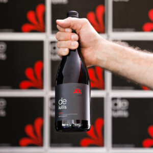 A bottle of De Iuliis Hunter Valley Wine for the June Long Weekend Wine Sale