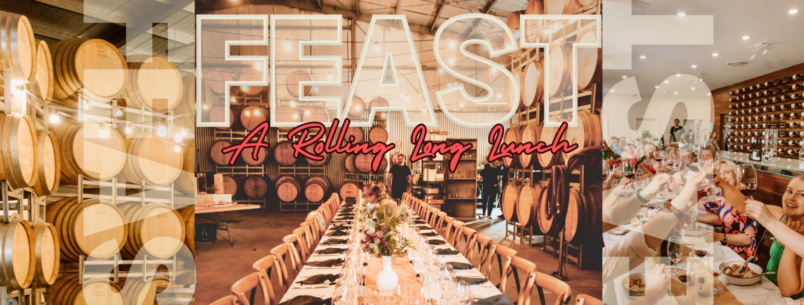 Are you ready to Feast? Join us on 21st September for our Rolling Long Lunch