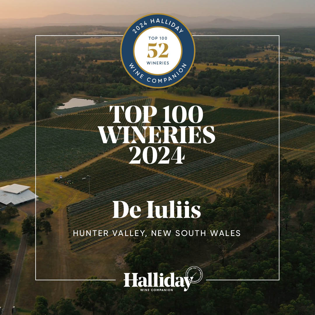 We’ve been selected as a Top 100 Halliday Wine Companion Winery for 2024