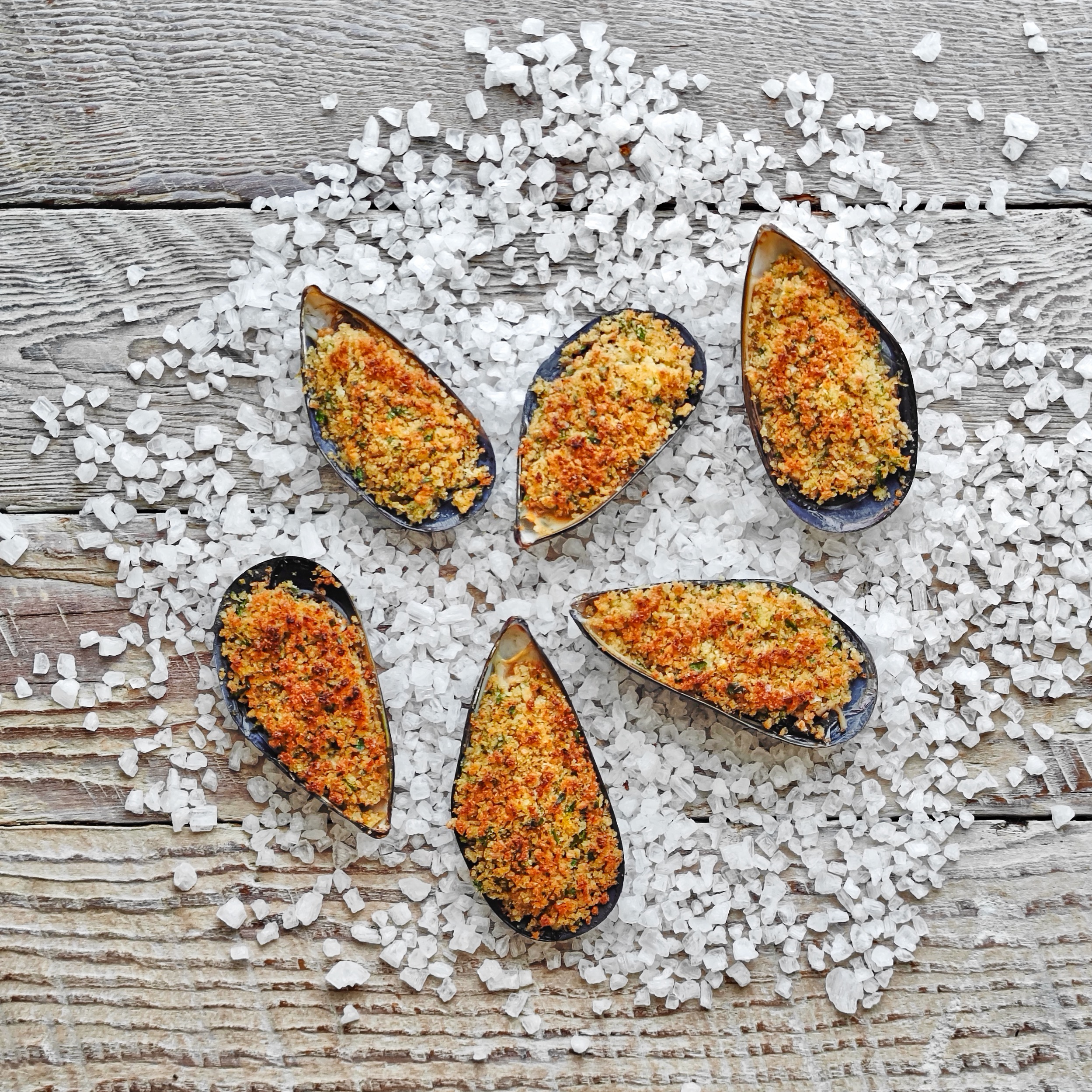 Cozze Gratinate by Roberta Muir